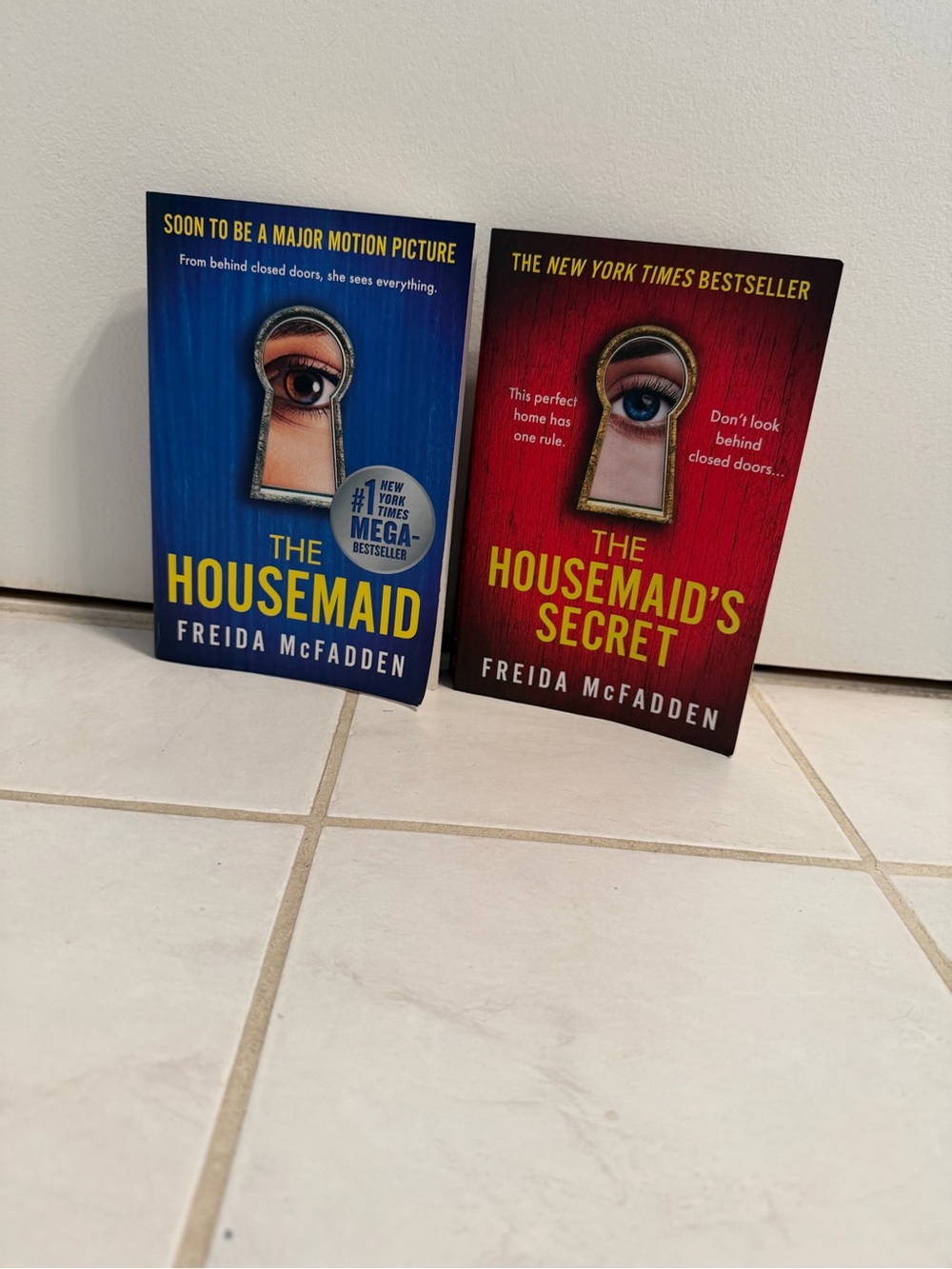 The Housemaid & The Housemaid's Secret — Blue & Red Paperback Set